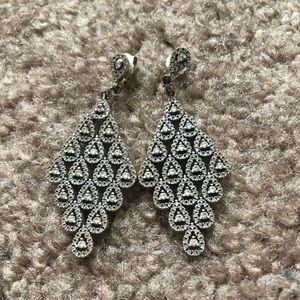 Brand new sterling silver Pandora earrings